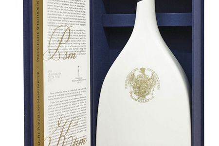 KPM Flasche mit Schatulle