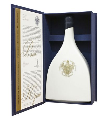 KPM Flasche mit Schatulle