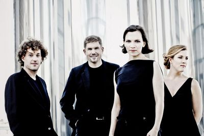 Zu Gast beim Lunchkonzert: Das "Signum Quartett"