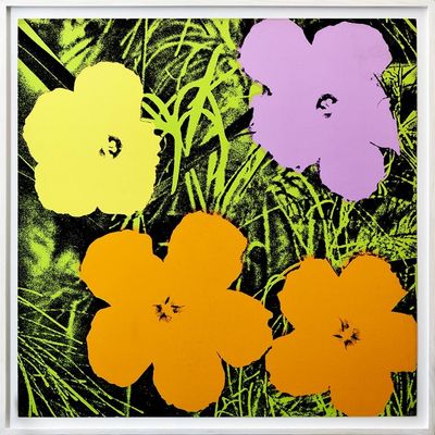 Kunst von Andy Warhol Flowers Kunst von Andy Warhol Flowers