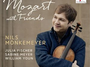 Mozart-CD von Nils Moenkemeyer mit Sabine Meyer, Julia Fischer, William Youn Mozart-CD von Nils Moenkemeyer mit Sabine Meyer, Julia Fischer, William Youn