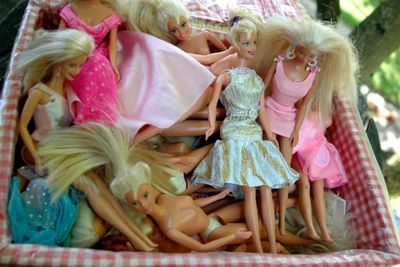 Barbie Klum Fotoreihe Babaismus von Eva Horstick Schmitt
