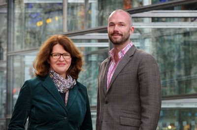 Die Koepfe der Berlinale Talents: Christine Troestrum und Matthijs Wouter Knol