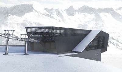 Mehr Abfahrtsmoeglichkeiten, mehr Komfort  im Winter 2019/20 bereichert die neue Schindlergratbahn das Skigebiet von St. Anton am Arlberg inTirol