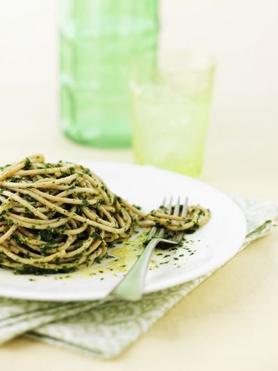 Essen und Trinken Gruenkohl