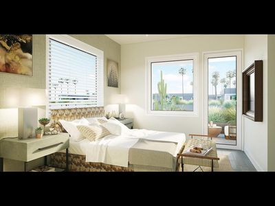 Die Zimmer sind im Casita Stil eingerichtet