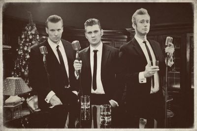 Musik Pop: Weihnachtssongs im Rock ‘n‘ Roll Gewand - Das neue Album "Good ol’ Christmas" von The Baseballs