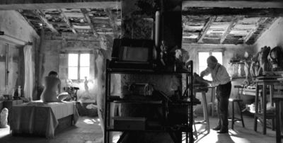 Das Maedchen und der Kuenstler - im Artelier Das Maedchen und der Kuenstler - im Artelier
