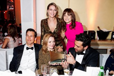Florian David Fitz, Jessica Schwarz, Karoline Herfurth, Lena Schoemann und Elyas M'Barek