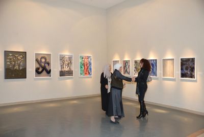 Die Ausstellung war ein Highlight des Festivals in Sharjah.