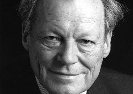 Portraet Willy Brandt, Bundeskanzler