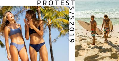 Auch 2019 ueberzeugt die PROTEST Sommer Kollektion die GFDK Redaktion Stil und Lifestyle