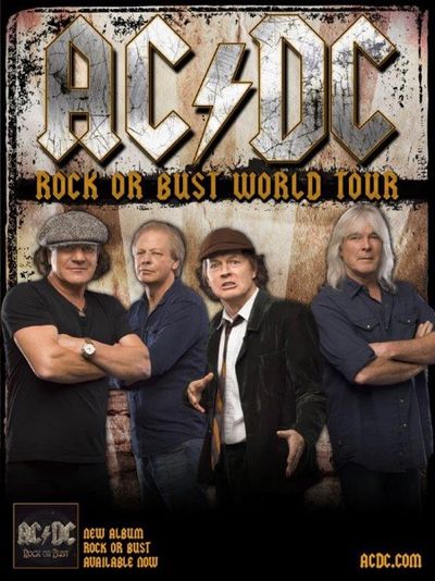 AC/DC geben Konzert auf dem Hockenheimring.