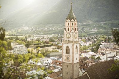 Meran wurde beruehmt, als die oesterreichische Kaiserin Sissi 1870/71 die Stadt fuer sich entdeckte