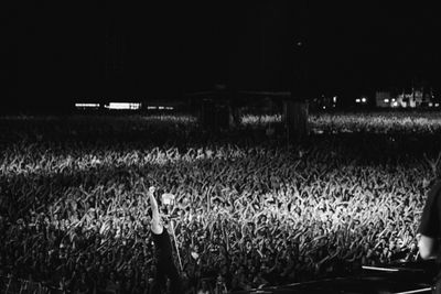 Robbie Williams bei seiner 10th Anniversary Tour