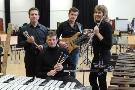 Ruediger Pawassar, Bernhard Betzl, Heiko Pape und Constanze Betzl geben Konzert im Staatstheater Kassel