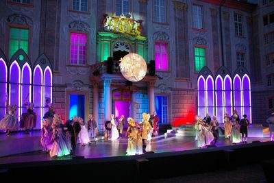 Schlossfestspiele Ettlingen Zuschauertribüne