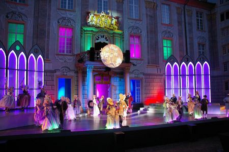 Schlossfestspiele Ettlingen Zuschauertribüne