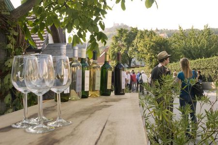 Brot und Wein Kulinarische Weinprobe beim Kellerfest in Falkenstein