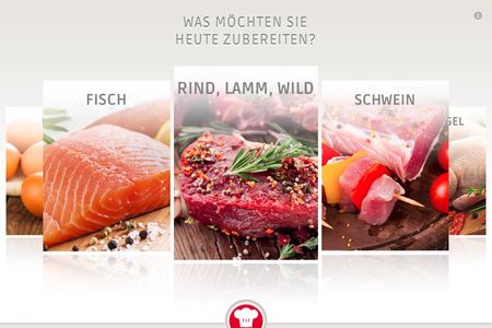 Essen und Trinken Cuciniale App Uebersicht der Gerichte