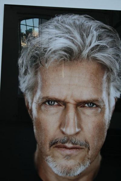 Sein Portrait kann auch noch erworben werden.