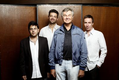 Gabor Bolla, Torsten Goods, Pete York und Andi Kissenbeck