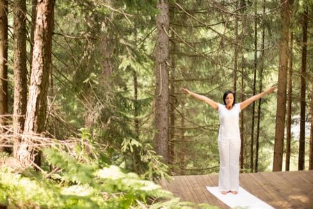 waldPILATES beim Forsthofgut in Leongang