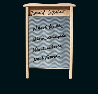 Waschbretter, Waschrumpeln, Waschrubbeln, Wash Board - Das Buch zur Ausstellung Daniel Spoerri.