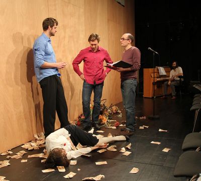 Theater Bremen: Aber sicher! von Elfriede Jelinek bis zum 25.4.2013, Kleines Haus
