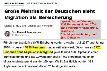 Wer sich das oben genannte Umfrage Ergebnis wuenscht, ist ja nun auch kein Geheimnis