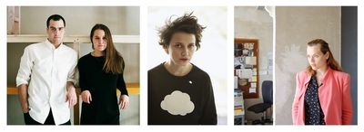 ars viva-Preistraeger 2016: Calla Henkel und Max Pitegoff, Flaka Haliti, Hanne Lippard