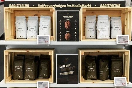 Mit dem Baristaclub praesentieren Media Markt und Saturn eine eigene Kaffeewelt