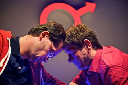 Theater in Dresden: SPRECHENDE MÄNNER- Premiere heute um 20.00 im Societaetstheater