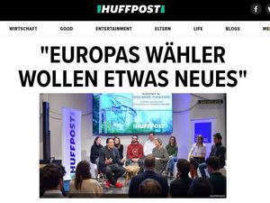Trotz prominenter Autoren und Gaeste wie hier EU-Wettbewerbskommissarin Margrethe Vestager, die Huff Post wird eingestellt