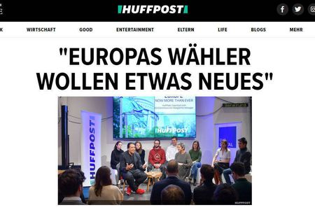 Trotz prominenter Autoren und Gaeste wie hier EU-Wettbewerbskommissarin Margrethe Vestager, die Huff Post wird eingestellt