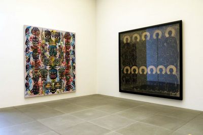 Philip Taaffe kunstwerk neues museum nuernberg Philip Taaffe kunstwerk neues museum nuernberg