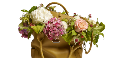 braune Handtasche von Sonja Schweizer