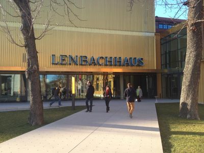 Blick auf das Lenbachhaus