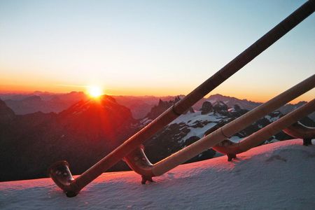 Morgenstimmung in 3.239 Metern Hoehe