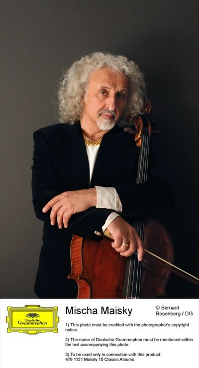 Mischa Maisky ist der wohl beruehmteste Cellist der Gegenwart