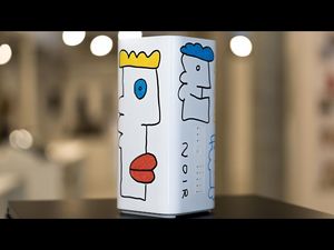 Der Vodafone GigaCube von Thierry Noir Der Vodafone GigaCube von Thierry Noir