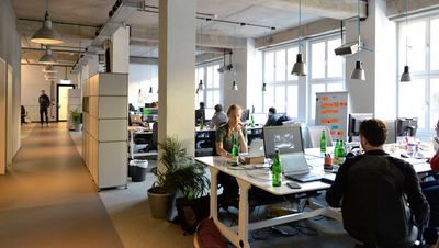 Blick ins Hamburger Buero des Online-Modehaendlers About You