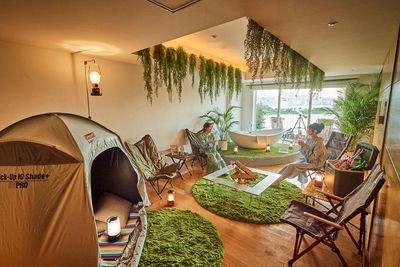 Camping im Hilton Tokyo Odaiba