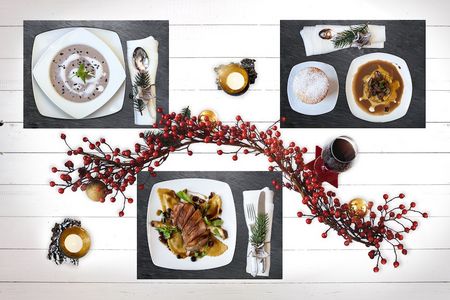 Essen und Trinken Festtagsmenue Box