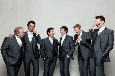 The King Singers sind A-Capella-Ensemble