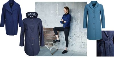 Der klassische Blauton der Herbst Winter Kollektion strahlt Ruhe und Durchsetzungskraft aus und laesst sich auf vielfältige Weise kombinieren
