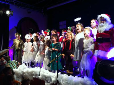 Kindermusical Besuch auf der Weihnachtswolke am 23.11.2013 auf der Festung Ehrenbreitstein
