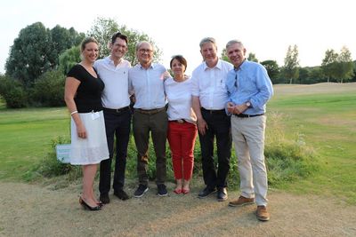 Angela Munkert, Beirat Kommunikation, Stephan Langer, Vorstand Programm,  Praesident Dirk Kruessenberg, Andrea Rabe, Geschaeftsstellenleiterin des MCD, Stefan Arcularius, Geschaeftsfuehrender Vorstand, Stephan Rahn, Vorstand Kommunikation