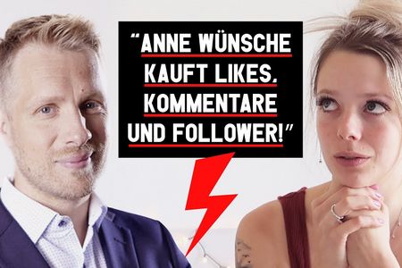 Hat Anne Wünsche sich Likes, Follower und Kommentare gekauft?