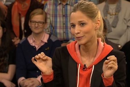 Giulia Enders bei bei Markus Lanz.